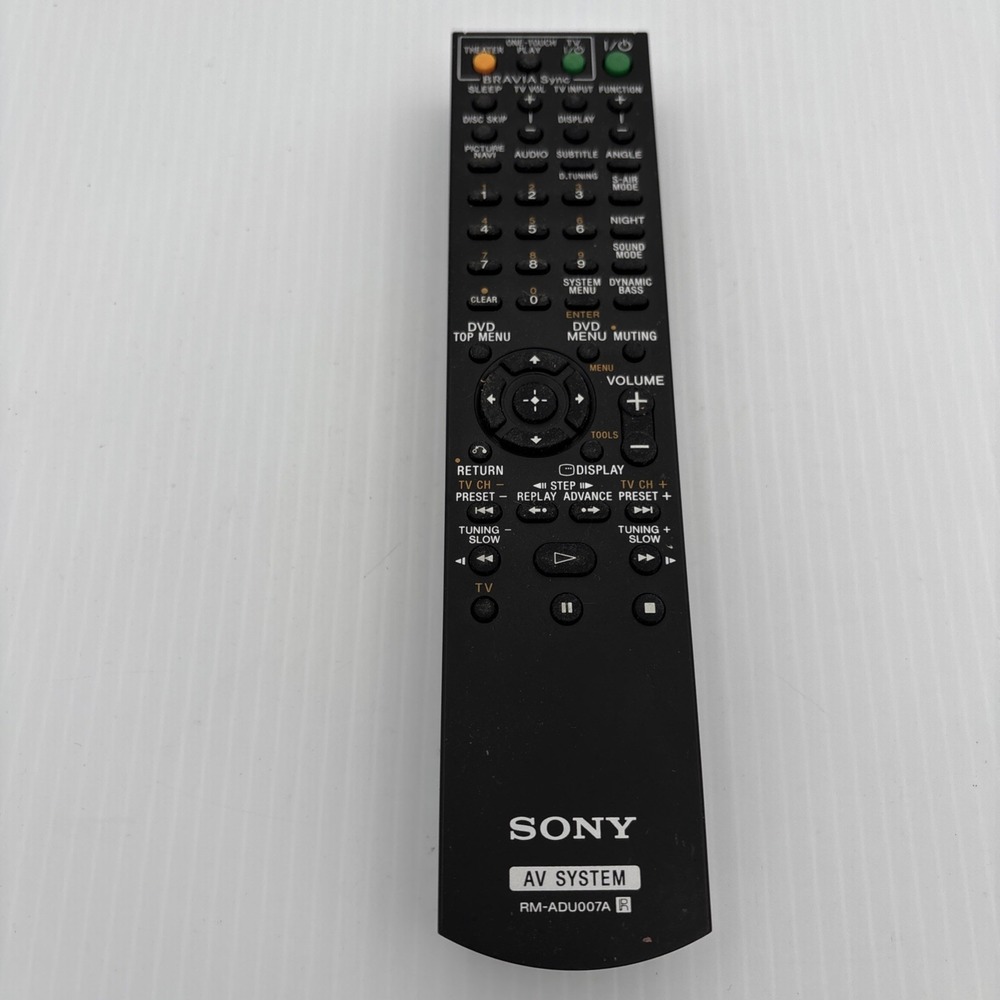 RM-ADU007 RM-ADU007A Replace Remote For Sony AV System DAV-HDZ273 DAV-HDX274